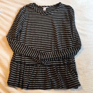 Caslon long sleeve dressy t-shirt